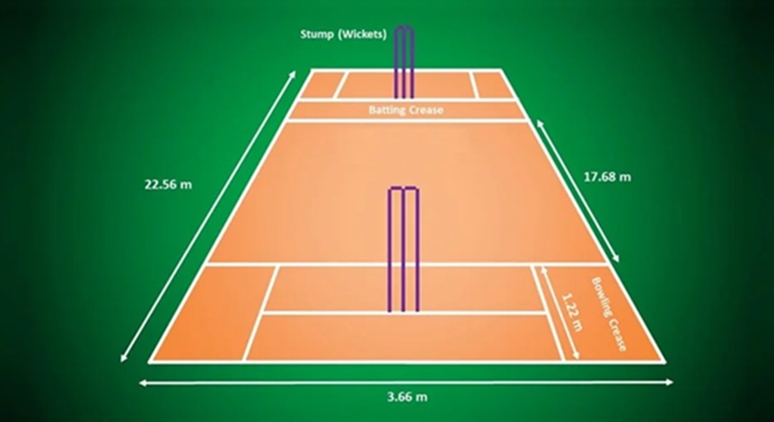 Cricket Pitch Length